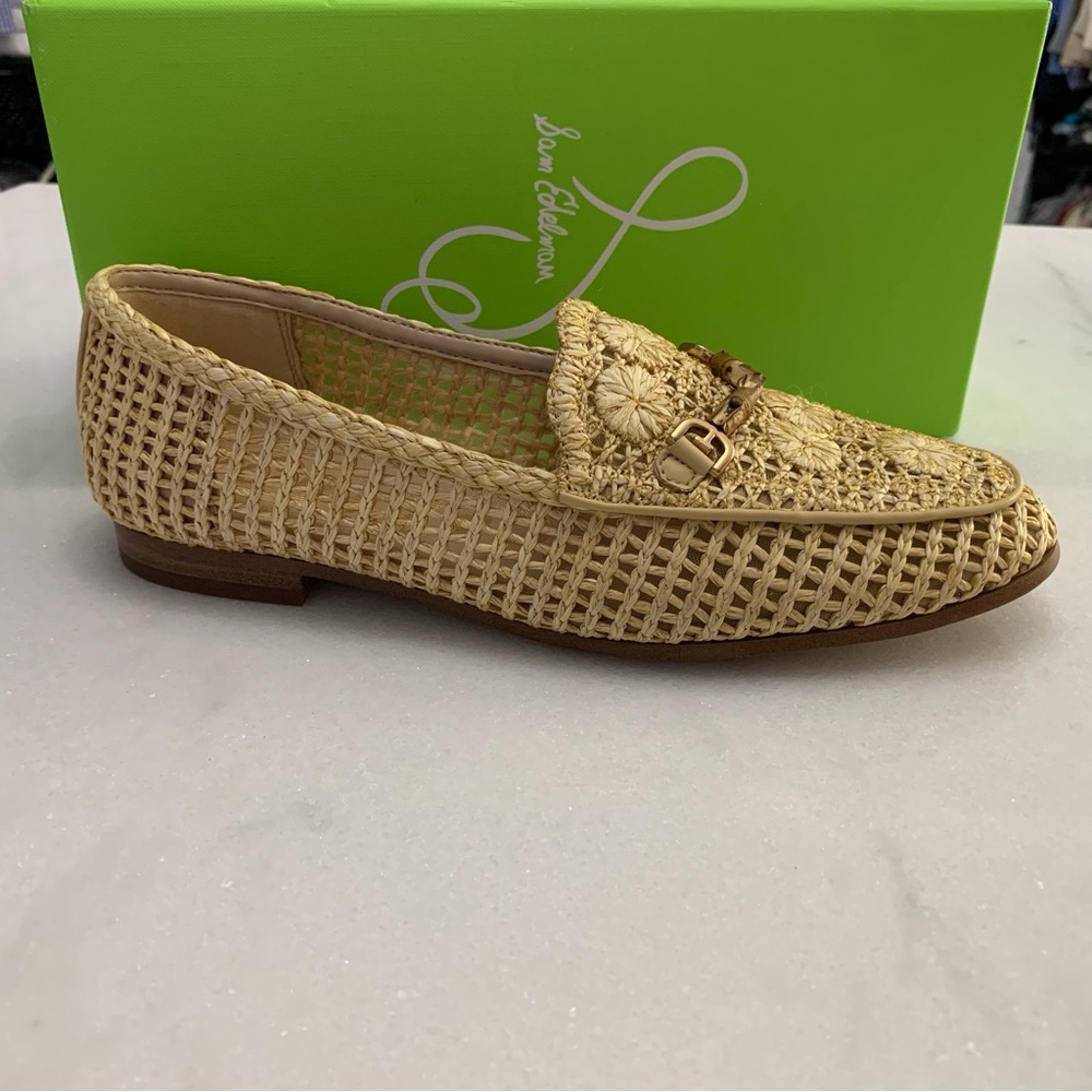 Sam Edelman l Raffia Loafers, NWB